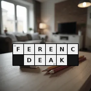 Hasło krzyżówkowe polityk węgierski 1803 1876 - ferenc deak – rozwiązanie, synonimy, podpowiedzi i definicje krzyżówkowe